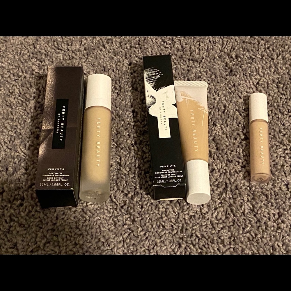 NiB and like new Fenty Foundation and Concealer